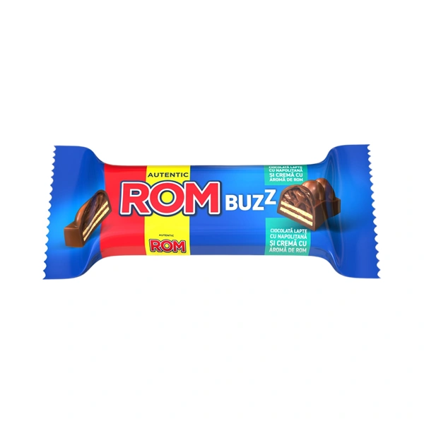 BATON CIOCOLATA ROM BUZZ EXCELENT KANDIA 50 GR