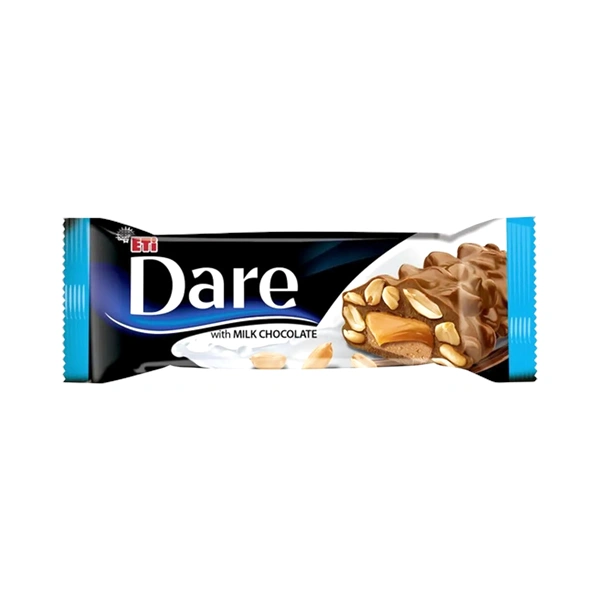 BATON CU CIOCOLATA CU LAPTE SI ARAHIDE DARE 45 GR