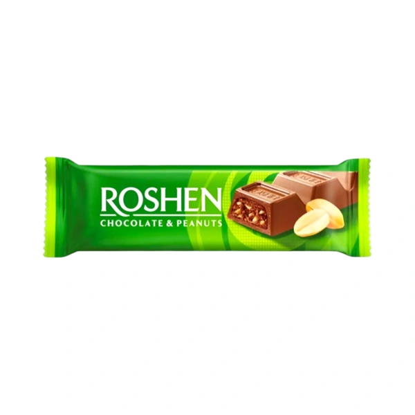 BATON DE CIOCOLATA CU CREMA DE ARAHIDE ROSHEN 30 GR