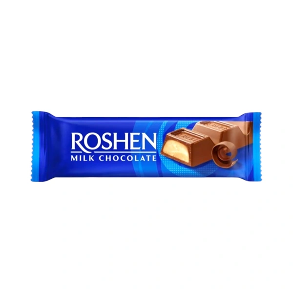 BATON DE CIOCOLATA CU CREMA LAPTE ROSHEN 30 GR