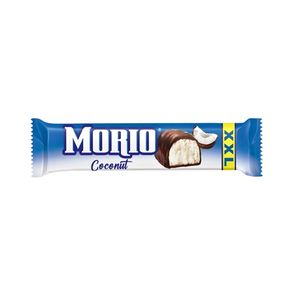 BATON MORIO COCONUT XXL GUST INTENS DE COCOS ȘI CIOCOLATĂ 40 GR