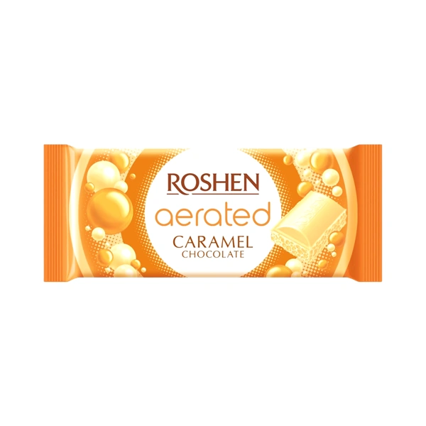 CIOCOLATA AERATA CU CARAMEL ROSHEN BUBBLE 80 GR