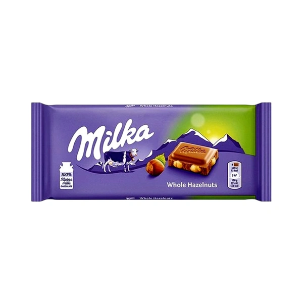 CIOCOLATA ALUNE INTREGI MILKA 100 GR
