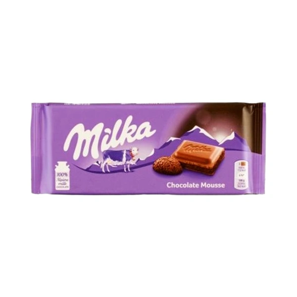 CIOCOLATA CHOCOLATE MOUSSE MILKA 100 GR