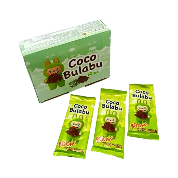 CIOCOLATA COCO BULABU VERDE 24 BUC CUTIE 50 GR