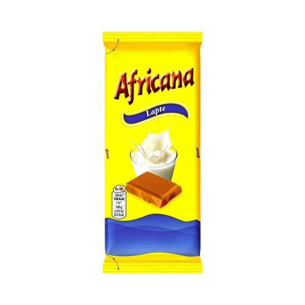 CIOCOLATA LAPTE AFRICANA 80 GR