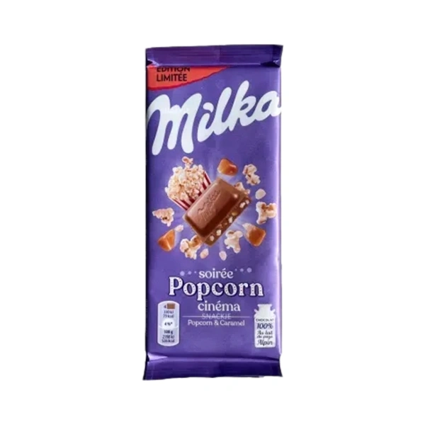 CIOCOLATA POPCORN CARAMEL MILKA 90 GR