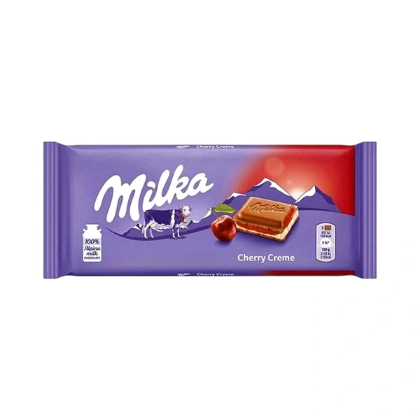 CIOCOLATA VISINE MILKA 100 GR