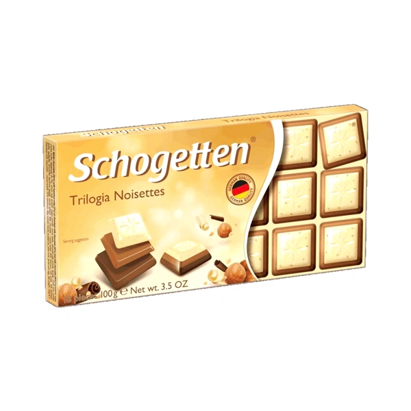 TABLETA CIOCOLATA SCHOGETTEN TRILOGIA 100 GR