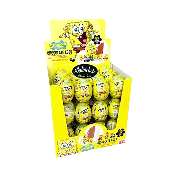 OU DE CIOCOLATA CU SURPRIZE SPONGE BOB 25 GR