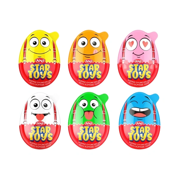 OU DE CIOCOLATA CU SURPRIZE STAR TOYS ANI 16 GR