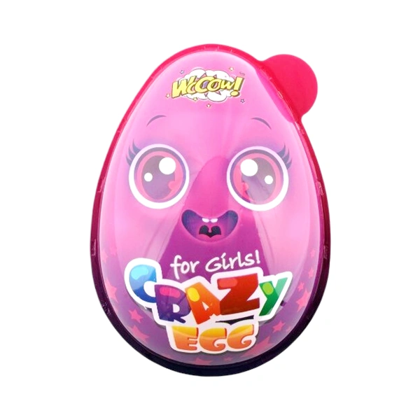WOOOW CRAZY EGG 25 G OU SURPRIZĂ FETE CU JUCĂRIE ȘI CIOCOLATĂ 25 GR