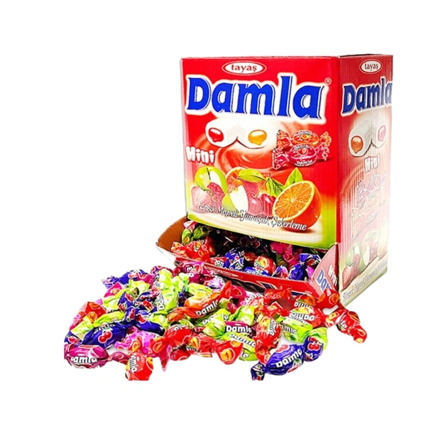 BOMBOANE CARAMELE MINI CU AROMA DE FRUCTE DAMLA 2 KG
