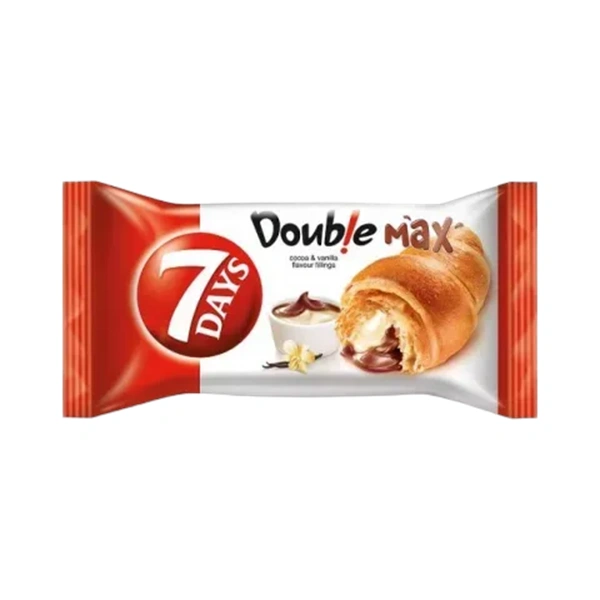 CROISSANT CACAO VANILIE 20BUCBAX 7 DAYS 80 GR
