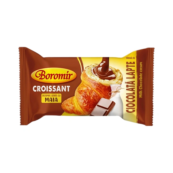 CROISSANT CIOCOLATA LAPTE BOROMIR 60 GR