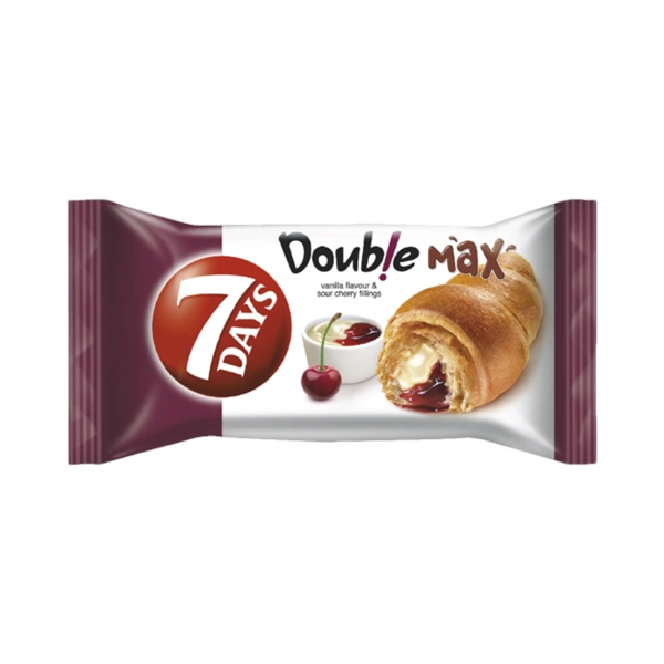 CROISSANT DOUBLE VANILIE CAPSUNI 7 DAYS 80 GR