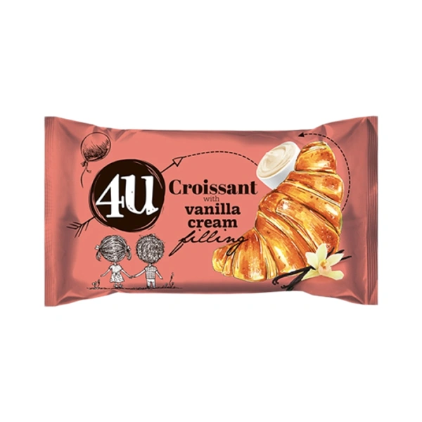 CROISSANT VANILIE 4U 60 GR