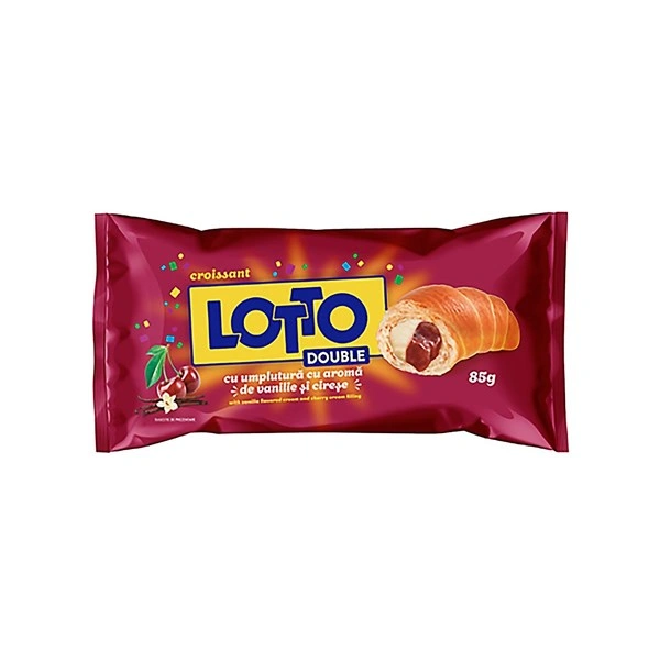 CROISSANT VANILIE SI VISINE LOTTO BEST 85 GR