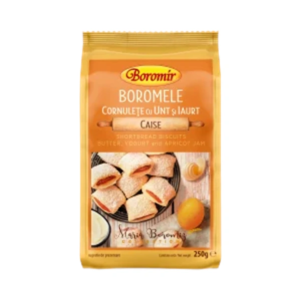 CORNULETE CU UMPLUTUR DE CAISE BOROMIR 250 GR