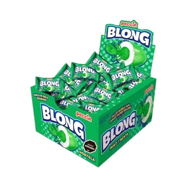 GUMA DE MESTECAT BLONG MENTA 40 BUCATI 5 GR