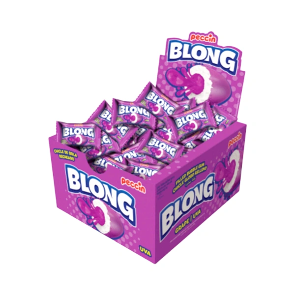 GUMA DE MESTECAT BLONG UMPLUTURA CU GUST DE GRAPEFRUIT 40 BUCATI 5 GR