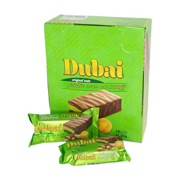 MINIPRAJITURA DUBAI GUSTO 18 BUC CUTIE 60 GR