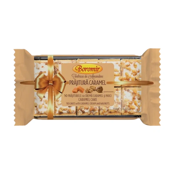 PRAJITURA CARAMEL BOROMIR 250 GR
