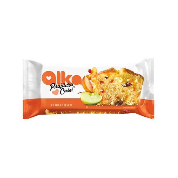 PRAJITURA CASEI MIX DE FRUCTE ALKA 300 GR