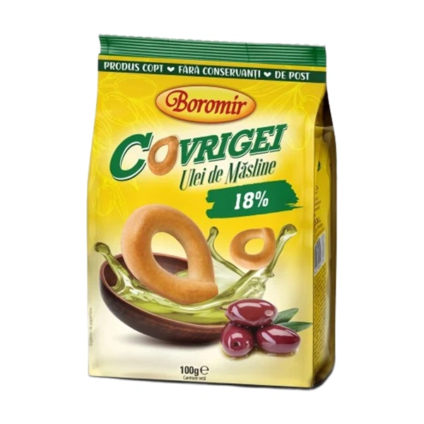 COVRIGEI CU ULEI DE MASLINE BOROMIR 100 GR
