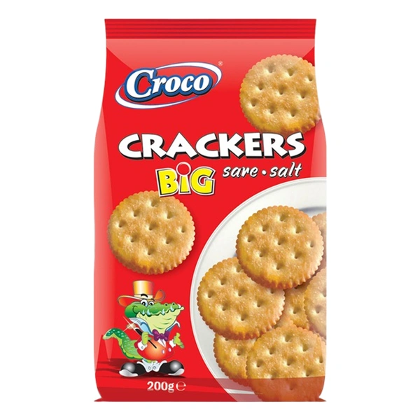 CRACKERS BIG SARE CROCO 200 GR