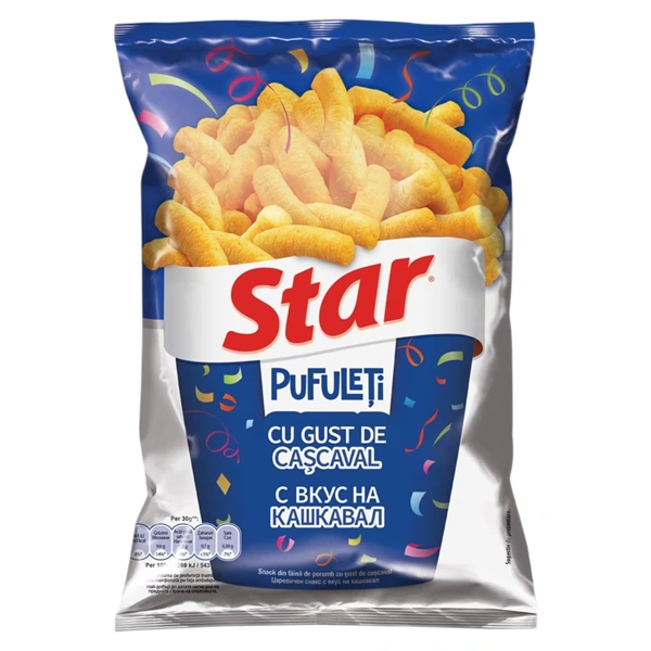 PUFULETI SALTARETI CU CASCAVAL STAR 80 GR