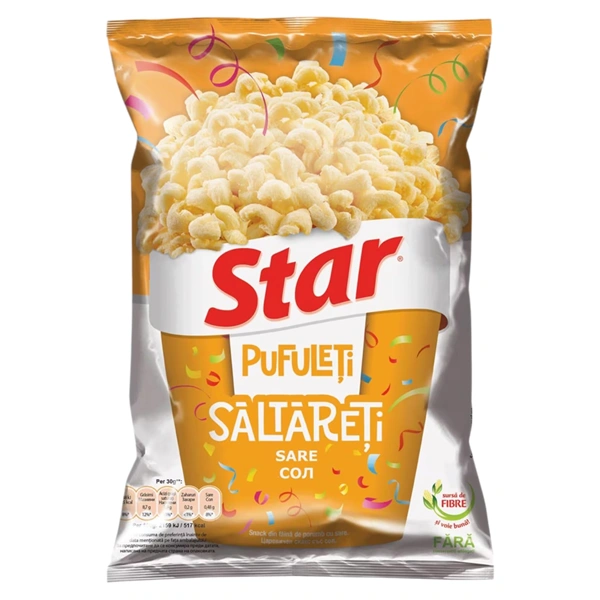 PUFULETI SALTARETI CU SARE STAR 80 GR
