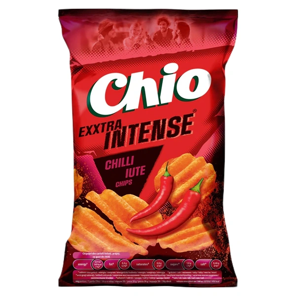 CHIPS INTENSE CHILLI CHIO 125 GR