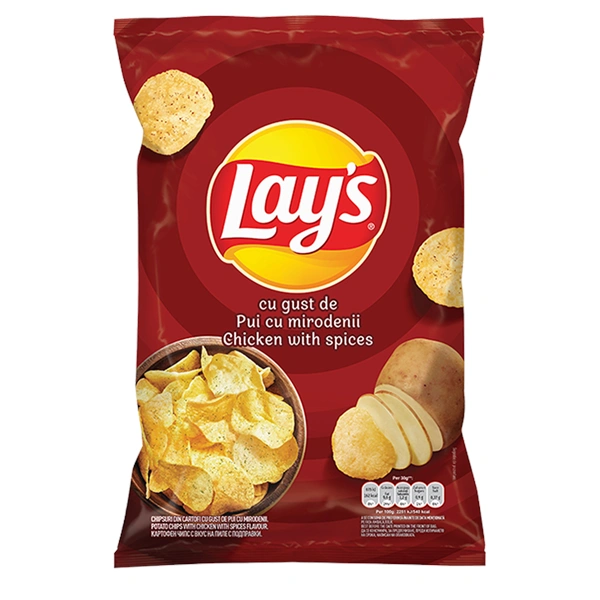 CHIPS LAYS CLASIC CHICKEN WHITH SPICES 60 GR