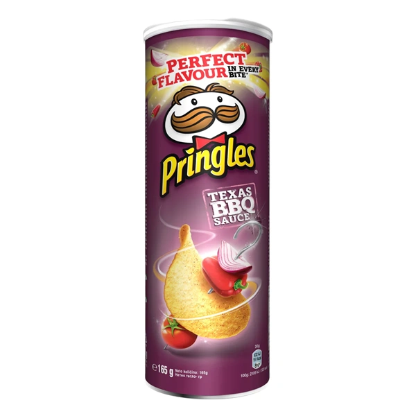 SNACK BBQ BARBEQUE PRINGLES 165 GR