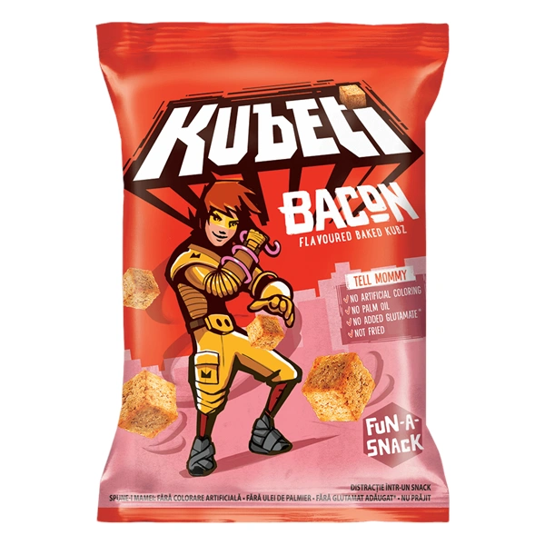 SNACK CU BACON KUBETTI KUBZ 35 GR