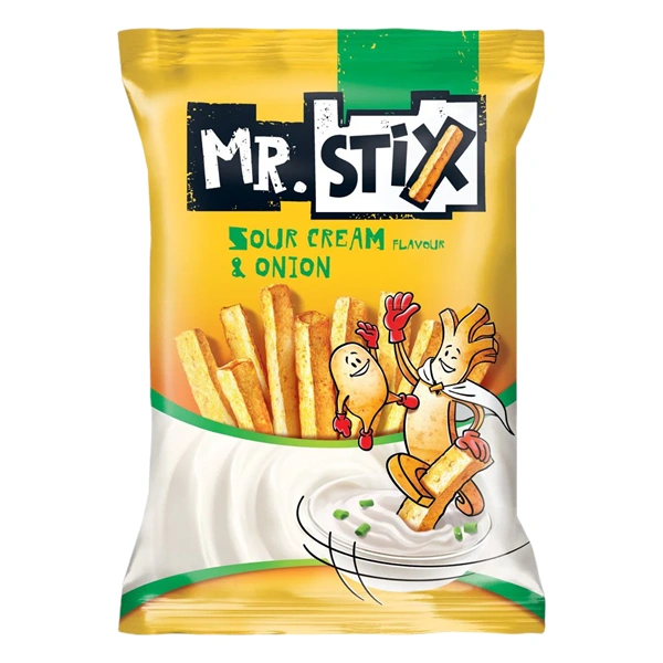 SNACK CU GUST DE CEAPA MR STIX 54 GR