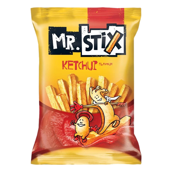 SNACK CU GUST DE KETCHUP MR STIX 54 GR