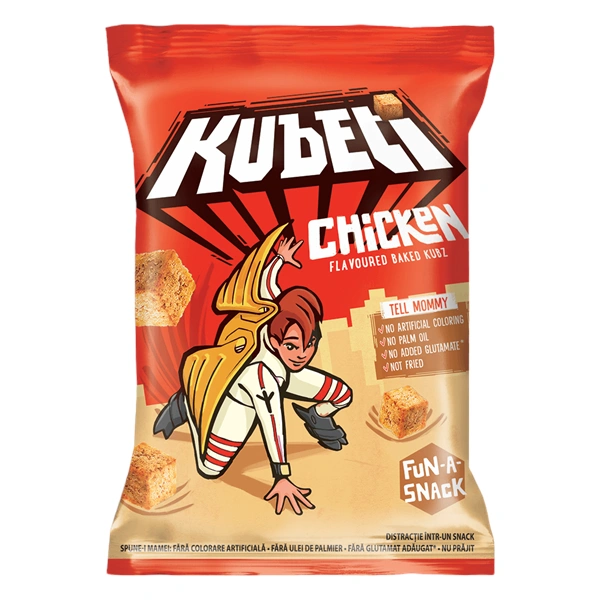 SNACK CU PUI KUBETTI KUBZ 35 GR