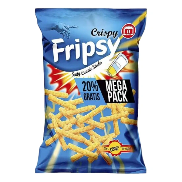 SNACK FRIPSY CU AROMA DE SARE 120 GR