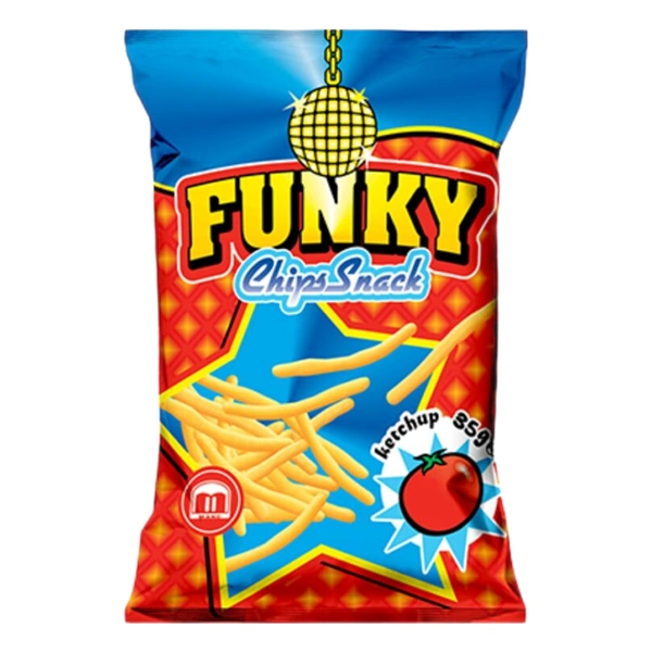 SNACK FUNKY CU AROMA DE KETCHUP 95 GR