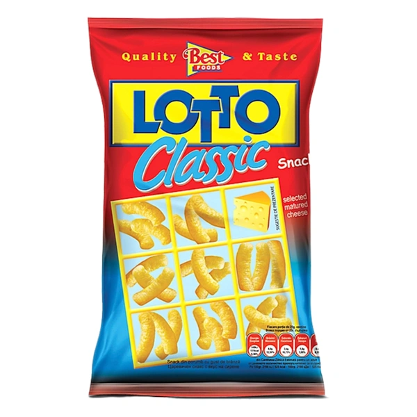 SNACK LOTTO CLASIC BEST 80 GR