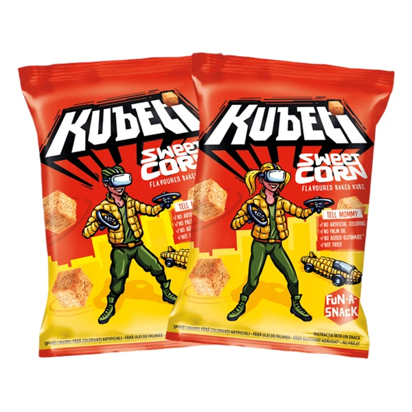 SNACK PORUMB DULCE KUBETTI KUBZ 35 GR
