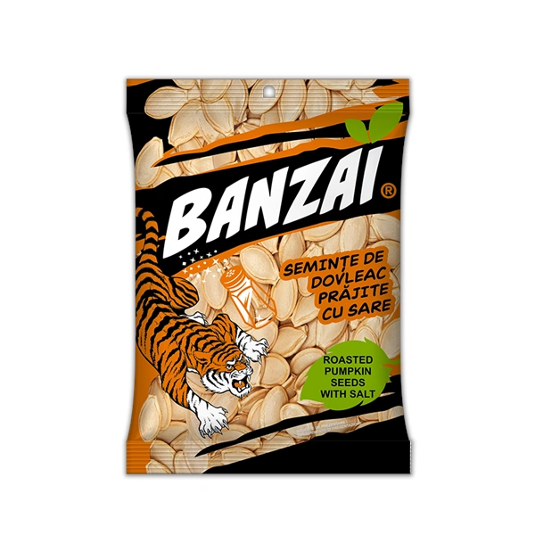 SEMINTE DE DOVLEAC PRAJITE CU SARE BANZAI 80 GR