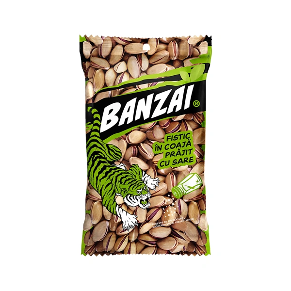FISTIC IN COAJA PRAJIT CU SARE BANZAI 50 GR