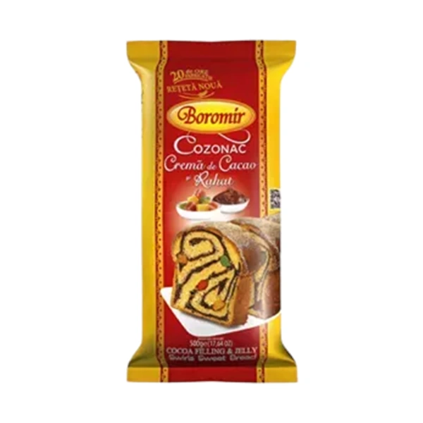 COZONAC CACAORAHAT 9BUC BAX BOROMIR 500 GR