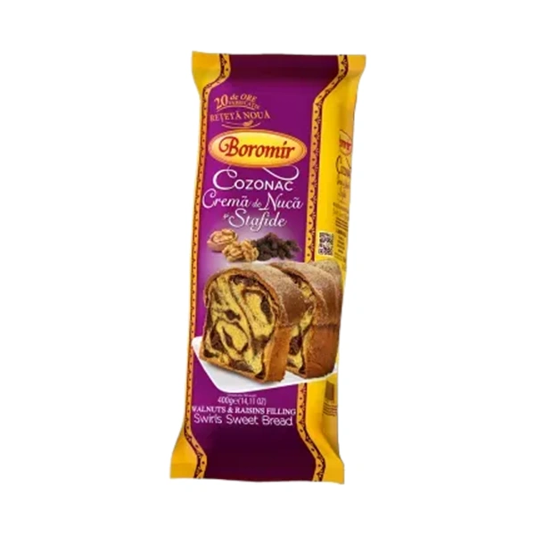 COZONAC CU NUCASTAFIDE 9BUC BAX BOROMIR 450 GR