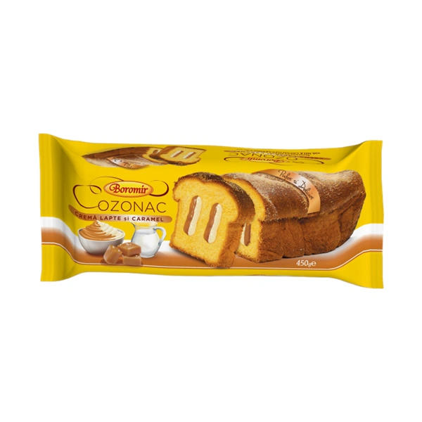 COZONAC LAPTE CARAMEL BOROMIR 450 GR