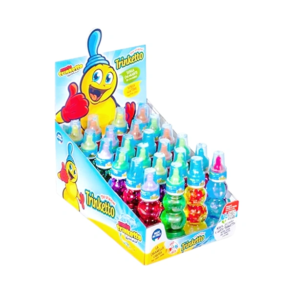 SUC NEACIDULAT TRINKETTO AROMA FRUCTE LA BIDONAS 24 X 70 ML
