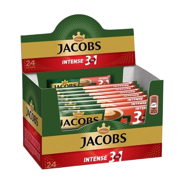 CAFEA SOLUBILA INSTANT JACOBS 3IN1 INTENSE 17,5 G